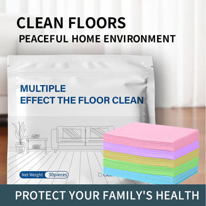 🔥30-Pieces Multi-Effect Floor Cleaning Sheets