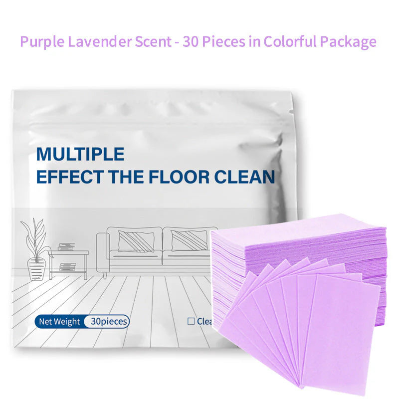 🔥30-Pieces Multi-Effect Floor Cleaning Sheets
