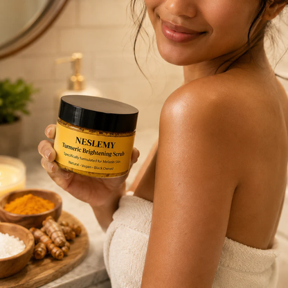 🏆 LIMITED-TIME 50% OFF! ✨Turmeric Exfoliating Body Scrub