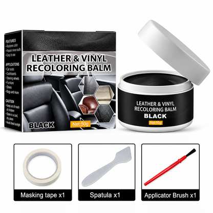 Leather Repair Paste – Fills scratches & scuffs, restores texture.👞