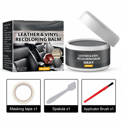 Leather Repair Paste – Fills scratches & scuffs, restores texture.👞