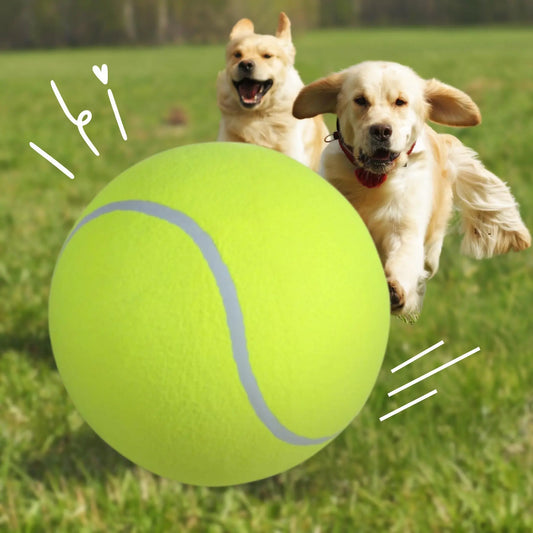 Northao™The Giant Fun Your Dog Can't Put Down | 9.5″ Oversized Tennis Ball Dog Toy – Stimulate Their Instinct to Chase & Beat Boredom