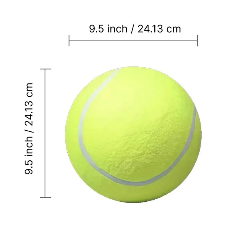 Northao™The Giant Fun Your Dog Can't Put Down | 9.5″ Oversized Tennis Ball Dog Toy – Stimulate Their Instinct to Chase & Beat Boredom