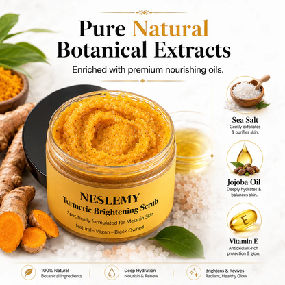 🏆 LIMITED-TIME 50% OFF! ✨Turmeric Exfoliating Body Scrub