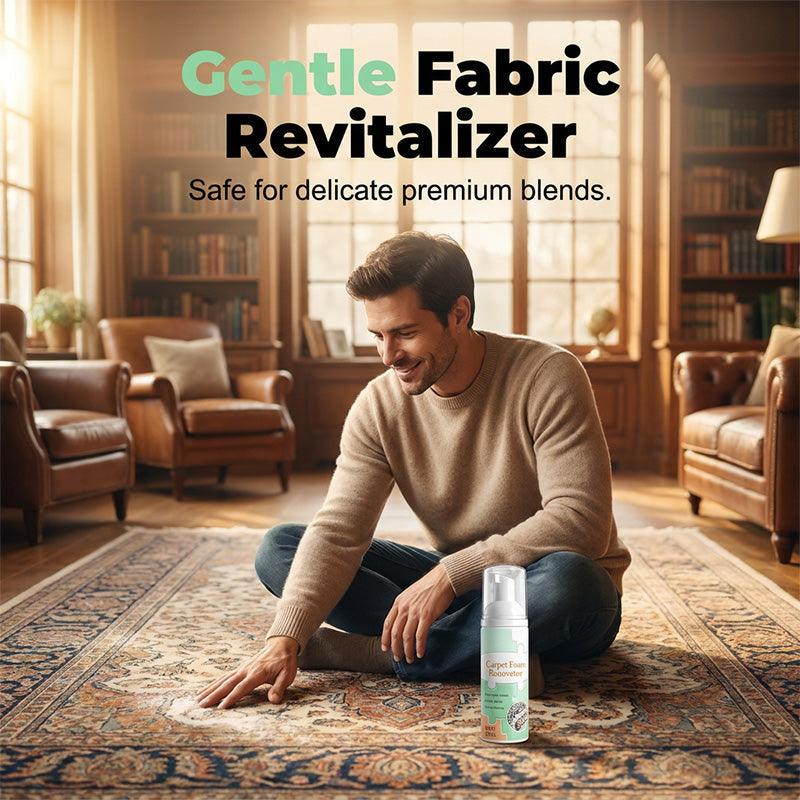 🔥Limited Time Promotion 50% OFF🔥Waterless Carpet Foam Stain Treater with Towel