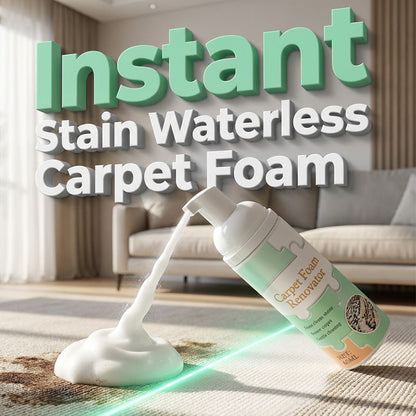 🔥Limited Time Promotion 50% OFF🔥Waterless Carpet Foam Stain Treater with Towel